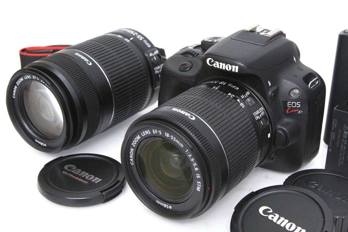 EOS Kiss X7 ダブルズームキット 中古価格比較 - 価格.com