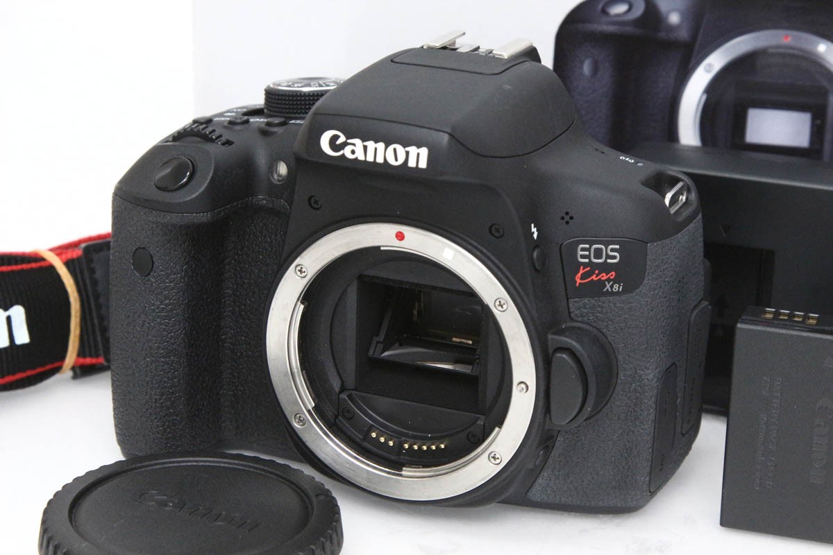 Eos kiss x8i 中古品 EOS キヤノン デジタル一眼 CANON Kiss X8i レンズキット 中古