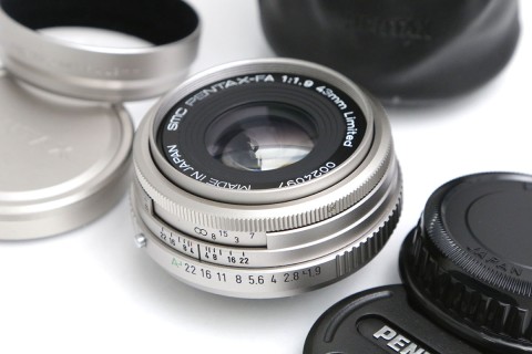 smc PENTAX-FA 43mmF1.9 Limited シルバー CA01-B2613-2M2B