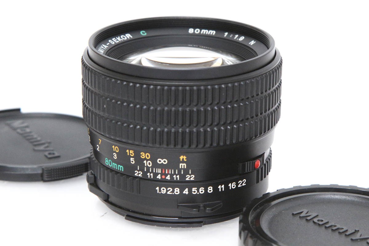 Mamiya マミヤ MAMIYA-SEKOR C 80mm F1.9 中判カメラ レンズ マミヤ C
