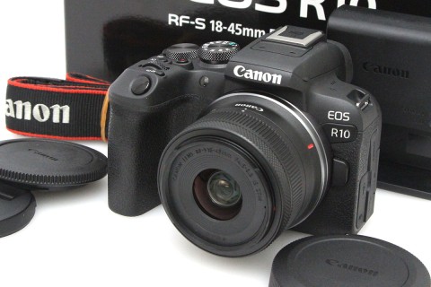 EOS R10 RF-S18-45 IS STM レンズキット（センサー清掃済） CA01-P555-2S1