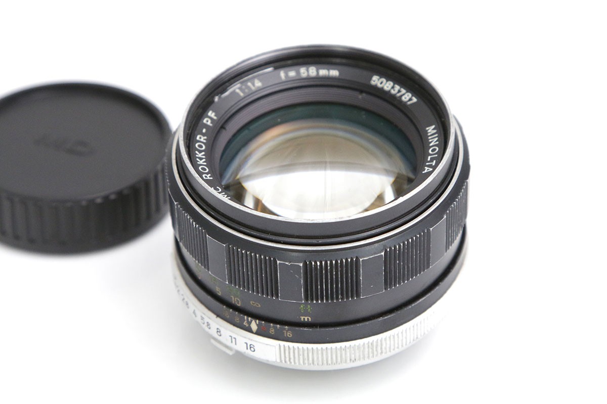 MINOLTA MC ROKKOR-PF F1.4 58mm CA01-B2895-2A1C-ψ | ミノルタ
