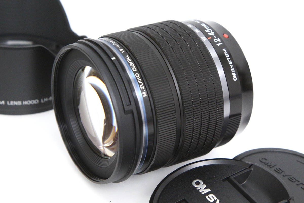 M.ZUIKO DIGITAL ED 12-45mm F/4 PRO 極美品 OM SYSTEM M.Zuiko Digital ED 12-45mm f/4 PRO Lens V335160BW000