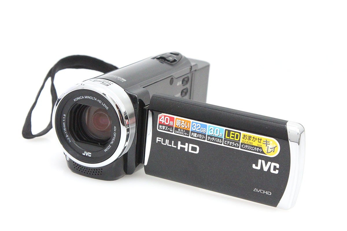 ビデオカメラ(JVC Everio GZ-E265) JVC ビデオカメラ Everio GZ-E265