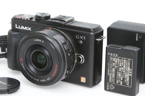 LUMIX DMC-GX1X-K レンズキット [エスプリブラック]（センサー清掃済み） CA01-R2934-2P1A
