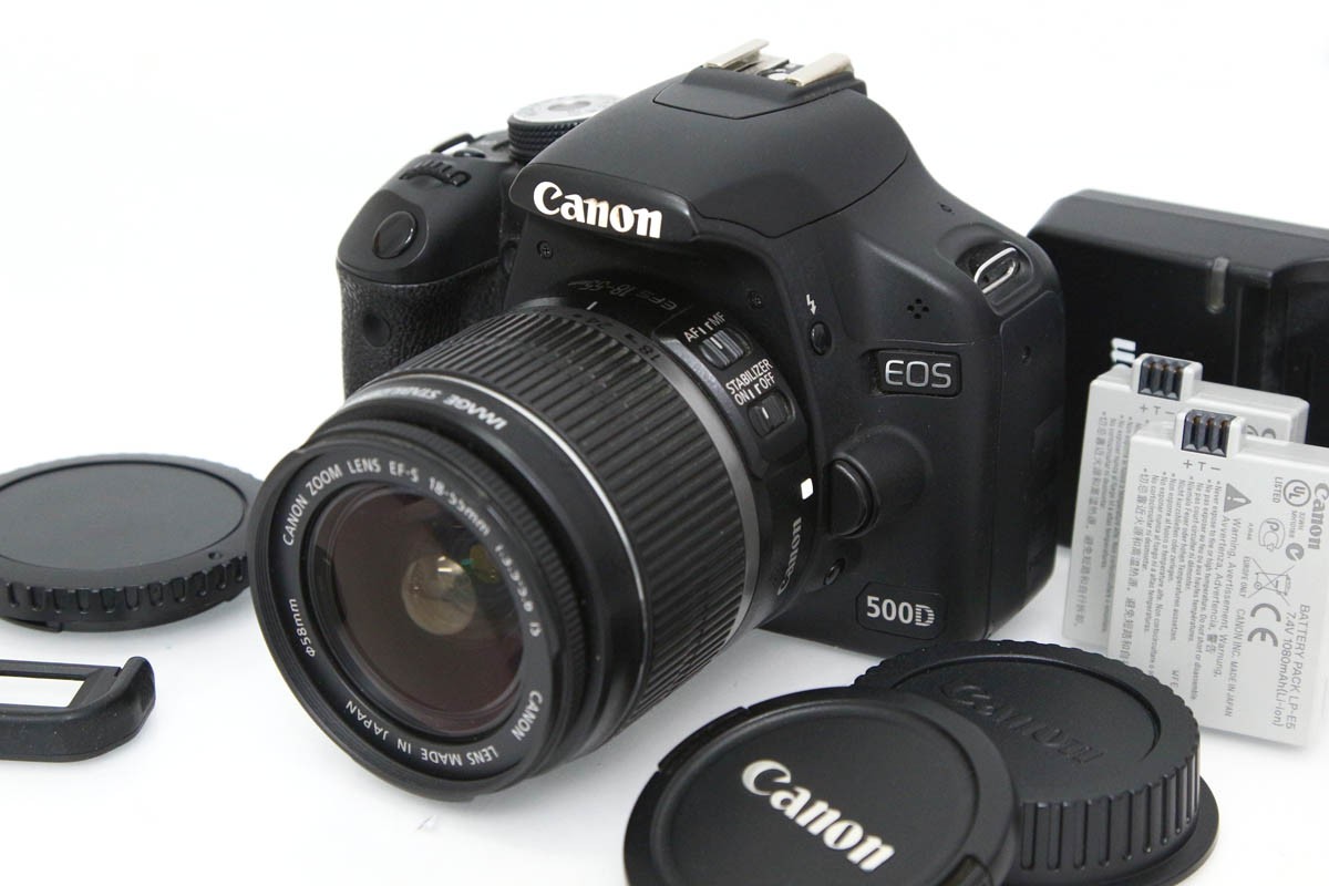 Canon EOS 500Dレンズキット CA01-R6566-2Q1B