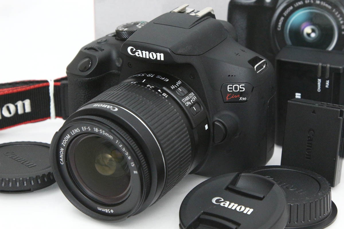 EOS Kiss X90 EF-S18-55 IS II レンズキット 中古価格比較 - 価格.com