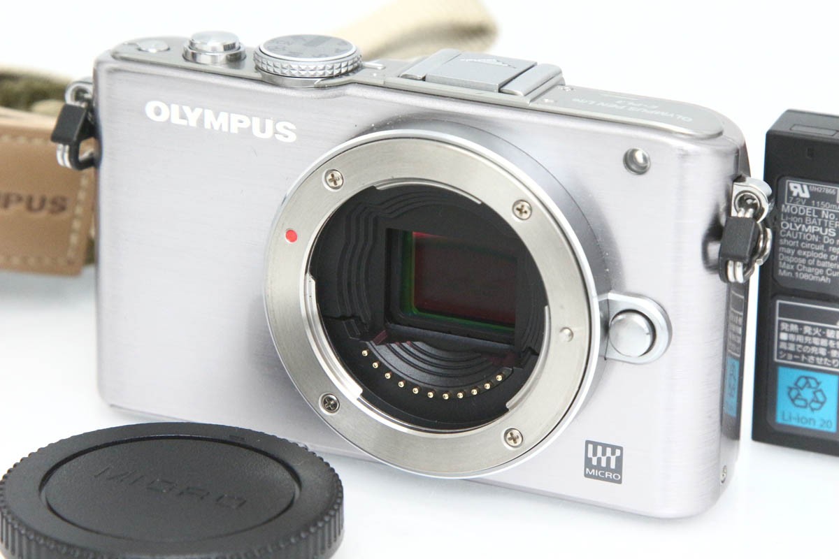 OLYMPUS PEN Lite E-PL3 �{�f�B [�V���o�[]�i�Z���T�[���|�ς݁j CA01-R4365-3Y1A
