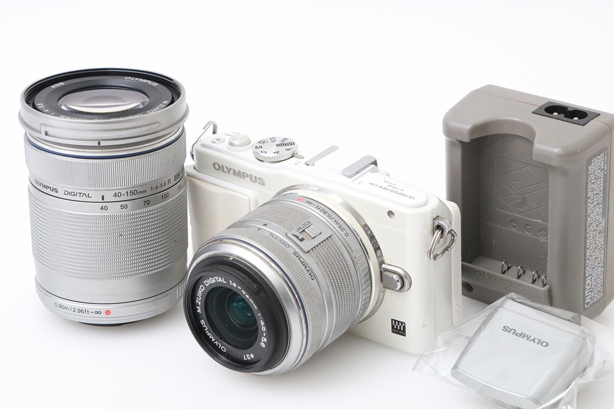 OLYMPUS PEN Lite E-PL6 �_�u���Y�[���L�b�g [�z���C�g] CA01-M6048-3U3A