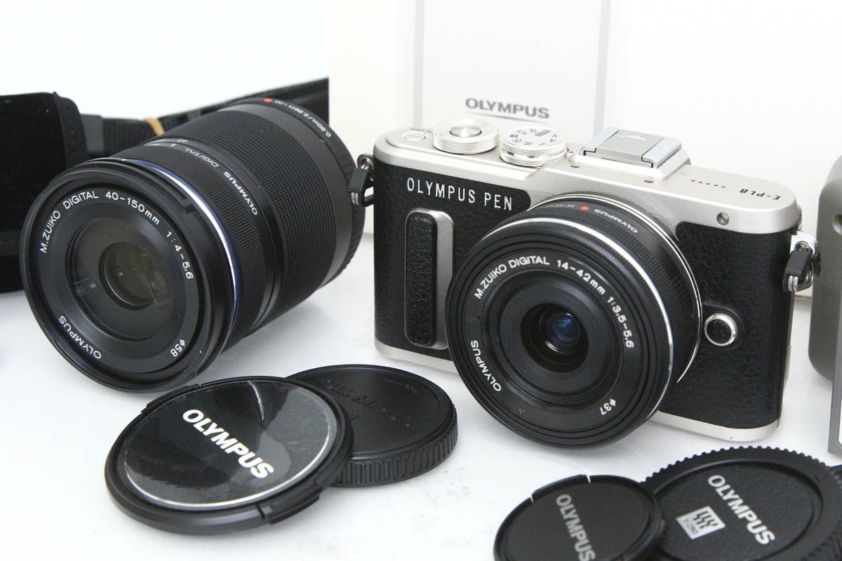 OLYMPUS PEN E-PL8 14-42mm EZ�����Y�L�b�g [�u���b�N] CA01-R5292-2Q3