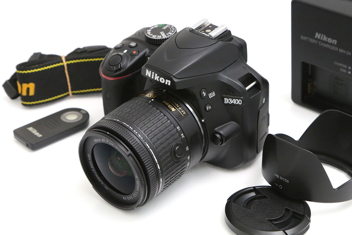 D3400 18-55 VR �����Y�L�b�g [�u���b�N] CA01-B6851-3V1C
