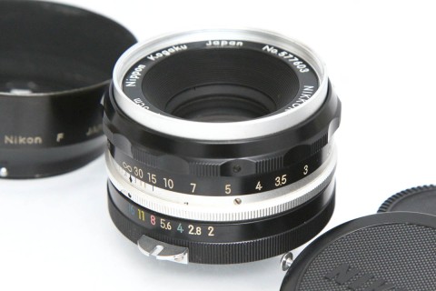 NIKKOR-S&nbsp;Auto&nbsp;5cm&nbsp;F2&nbsp;非AI&nbsp;CA01-R4856-2A2F