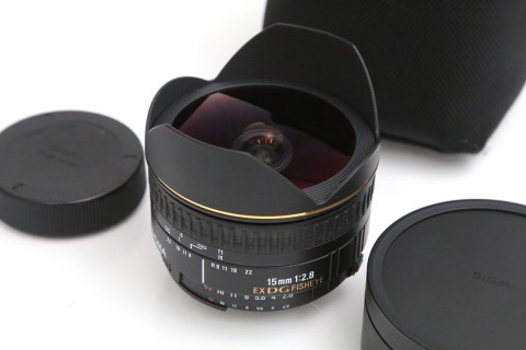 15mm&nbsp;F2.8&nbsp;EX&nbsp;DG&nbsp;DIAGONAL&nbsp;FISHEYE&nbsp;(ﾆｺﾝ&nbsp;AF)&nbsp;CA01-B5355-3W1A