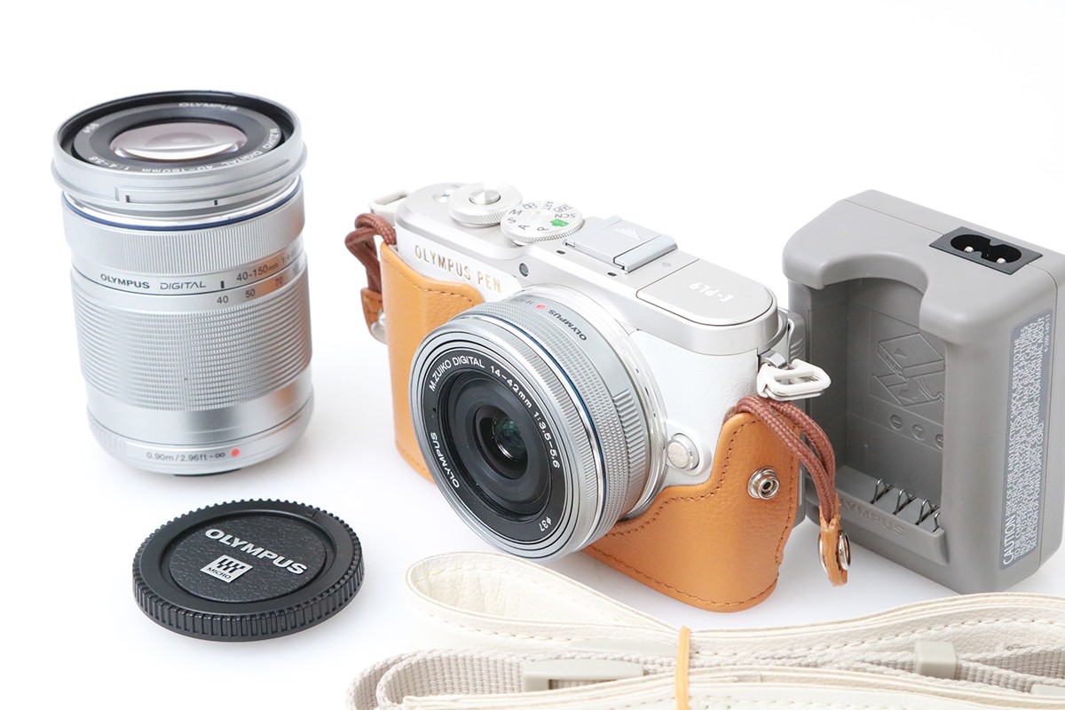 OLYMPUS PEN E-PL9 EZ�_�u���Y�[���L�b�g[�z���C�g] CA01-M6606-2P1A
