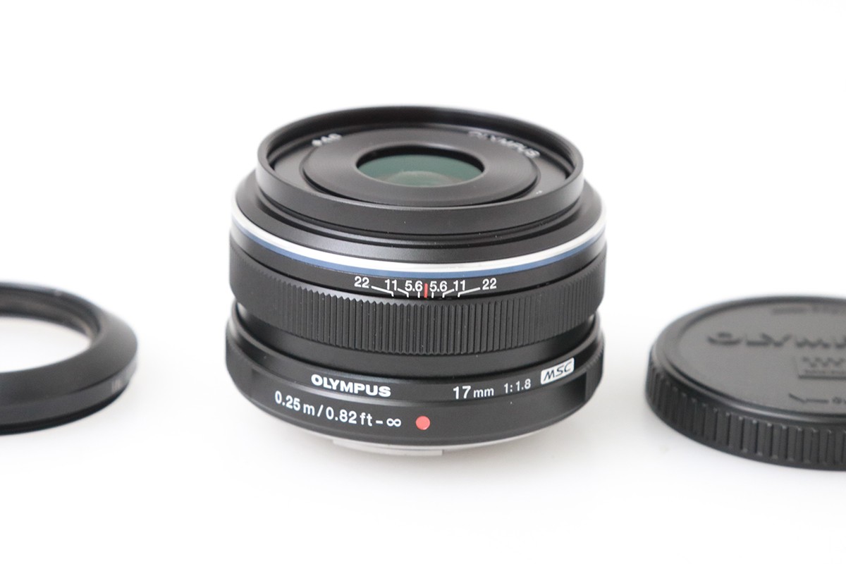 M.ZUIKO DIGITAL 17mm F1.8 [ブラック] CA01-M6777-2M6A | オリンパス