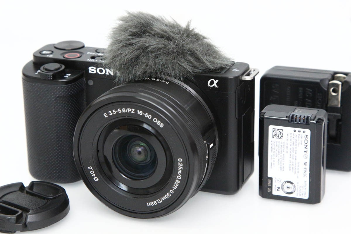 VLOGCAM ZV-E10L �p���[�Y�[�������Y�L�b�g [�u���b�N]�i�Z���T�[���|�ς݁j CA01-R6538-3Y2A