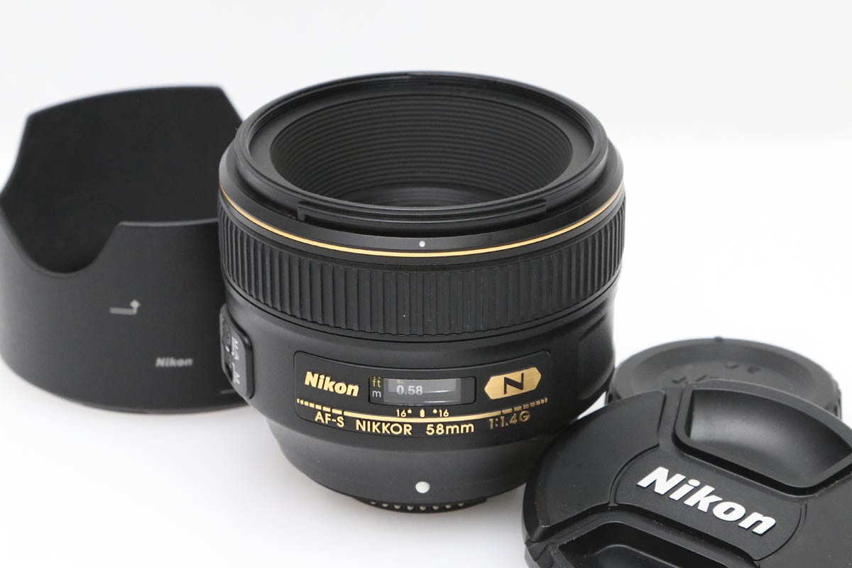AF-S NIKKOR 58mm f/1.4G CA01-D277-2D1A
