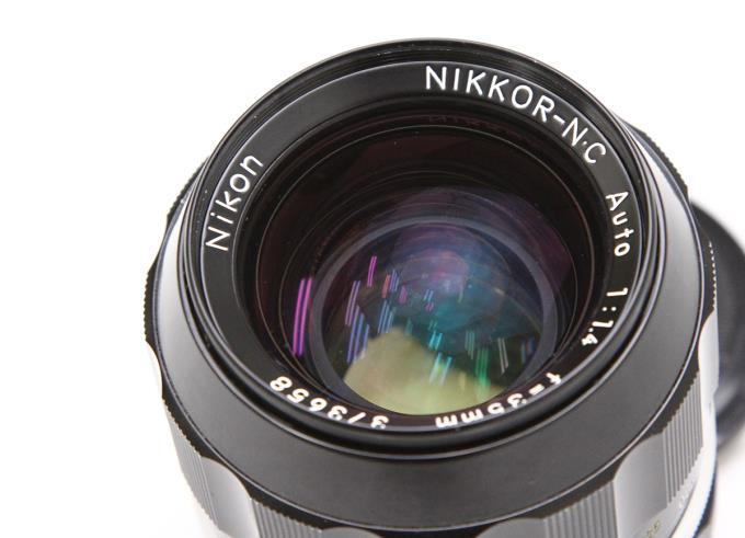 NIKKOR-N.C Auto 35mm F1.4 【K034】 | ニコン | フィルム一眼レフ