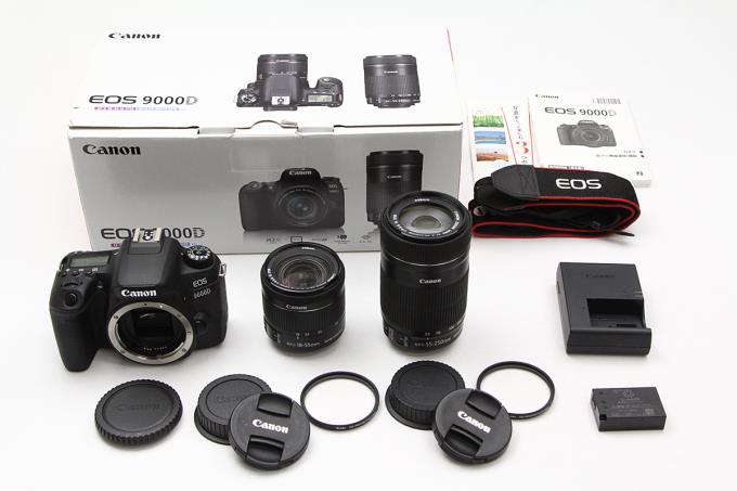 Canon EOS 9000D ダブルズームキット　付属品完備