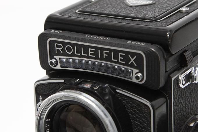 Rolleiflex DBP 2.8F DBGM planar 80mm F2.8 二眼レフカメラ レザー ...