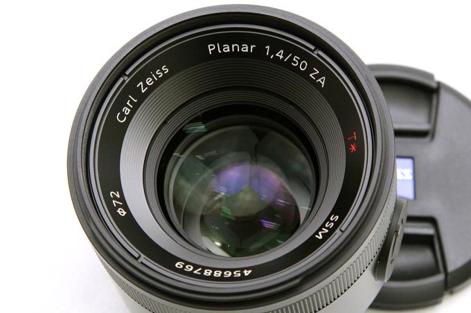 Planar T* 50mm F1.4 ZA SSM SAL50F14Z レンズフィルター 付き 【E185