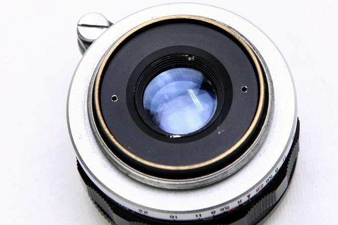 W-KOMURA 35mm F2.8 L39マウント メタルフード付き 【K405】 | 三協光機 | 一眼レフカメラ用│アールイーカメラ