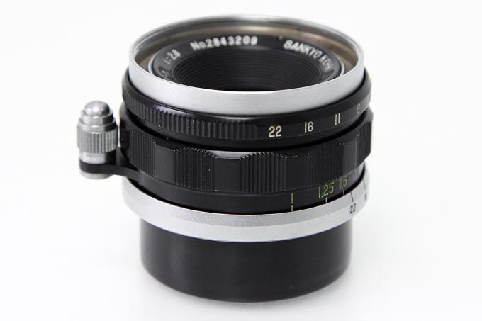 W-KOMURA 35mm F2.8 L39マウント メタルフード付き 【K405】 | 三協光機 | 一眼レフカメラ用 アールイーカメラ