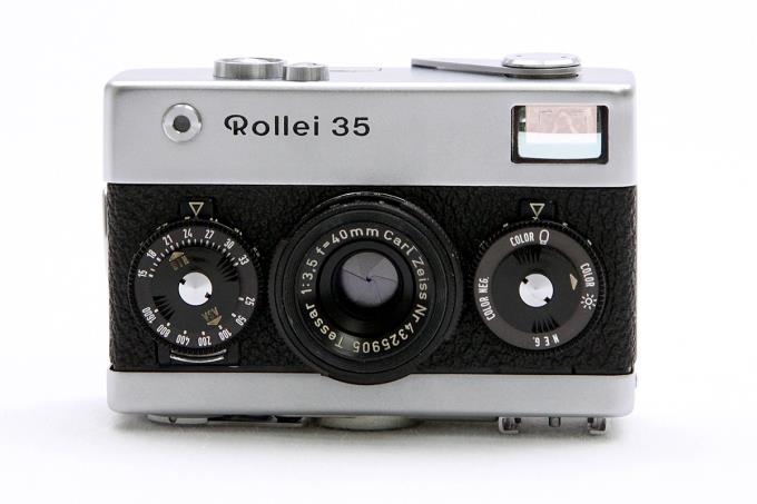 Rollei35 シルバー (MADE IN GERMANY) レンズフィルター・レザーケース ...