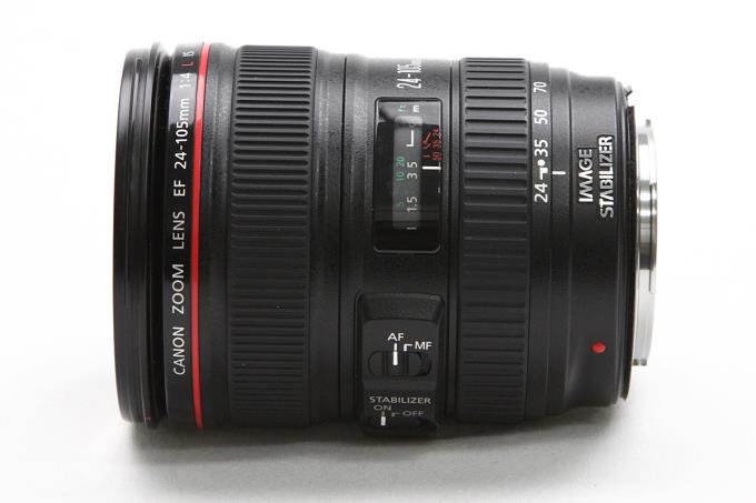EF24-105mm F4L IS USM レンズフィルター付き 【K500】 | キヤノン