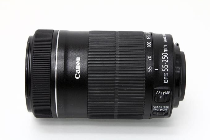 Canon EF-S55-250F4-5.6 IS STM 美品　レンズフード付Canon