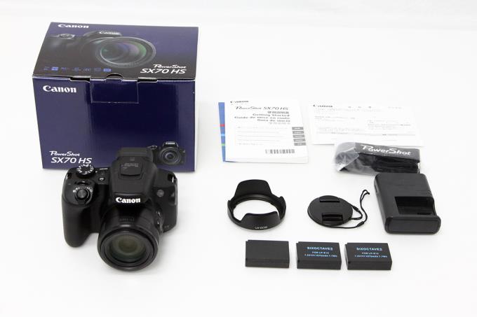 PowerShot SX70 HS フード付き K1404-2D4 | キヤノン | コンパクト 