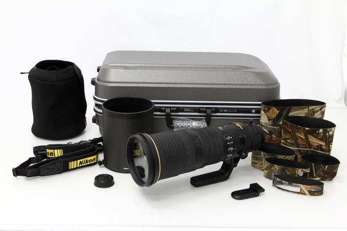 AF-S NIKKOR 500mm F4E FL ED VR レンズコート付き K1593-2F1 | ニコン