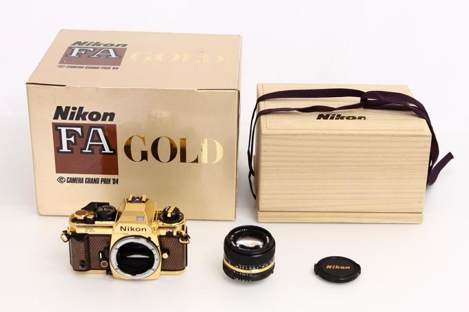 FA ゴールド NIKKOR 50mm F1.4 セット 限定モデル K1994-2F2-Ω