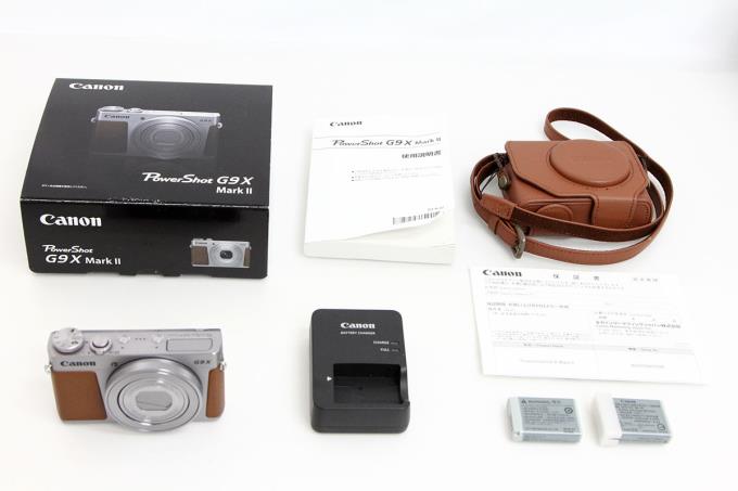 Powershot G9 X Mark Ii シルバー ソフトケース バッテリー付き K2378 2c2 キヤノン コンパクトデジタルカメラ アールイーカメラ