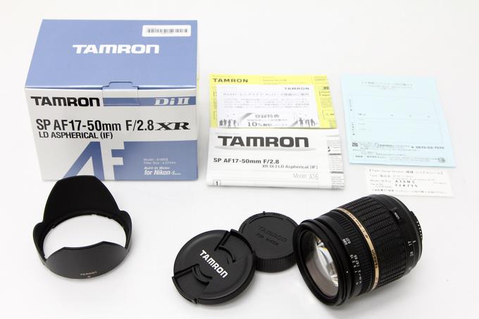 TAMRON 17-50mm SP AF F/2.8 XR Di II Nikon 用 一眼レフ レンズ-