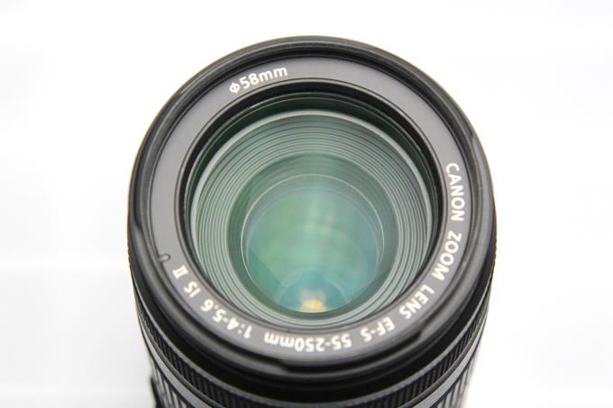 Canon EF-S55-250mmF4-5.6IS II 満杯 撮影可能 現状渡し品