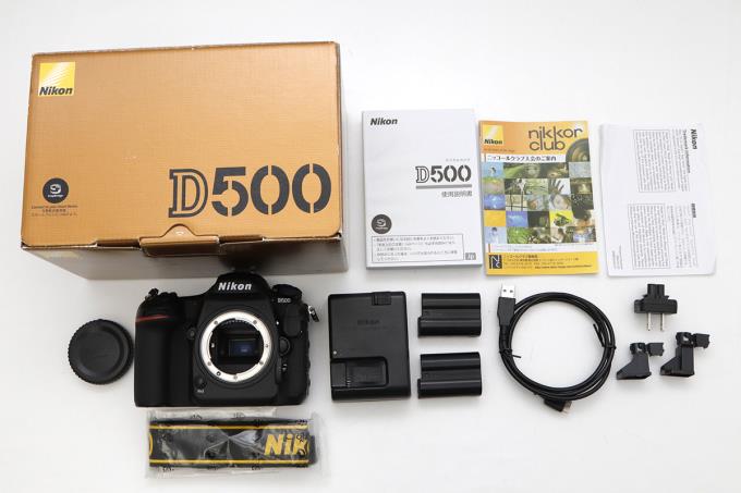 Nikon ニコン D500 ボディ　シャッター回数多い D500 ボディ シャッター回数15100回以下 S258-2D3 | ニコン