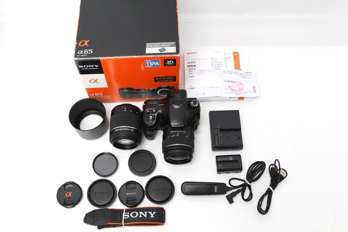 完成品 ショット数1510！SONY α65 レンズ四本付き - crumiller.com