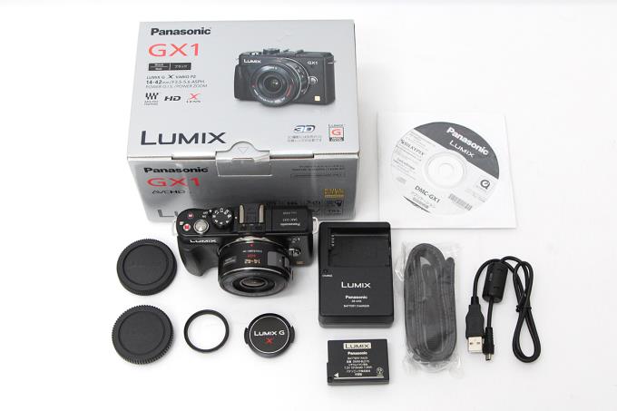 Panasonic GX1 LUMIX デジタルカメラ＊レンズフィルター付-