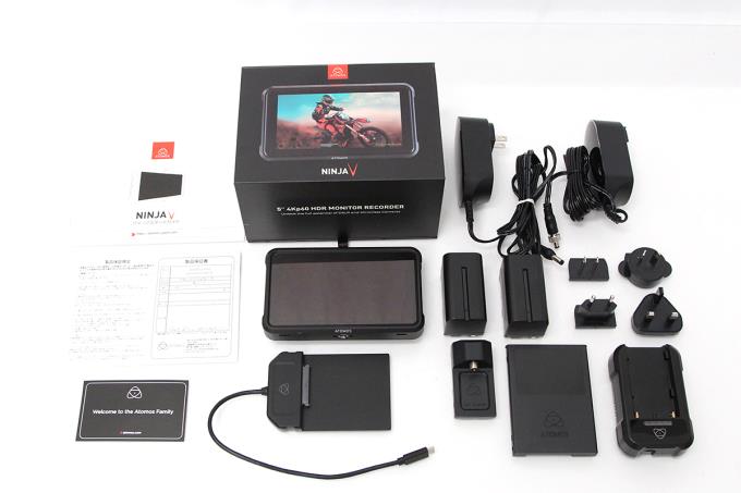 NINJA V PowerKit付 M1119-2F2 | ATOMOS | モニター・ディスプレイ