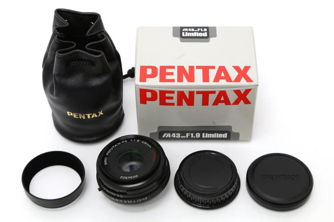smc PENTAX-FA 43mmF1.9 Limited ブラック S1713-2B3 | ペンタックス 