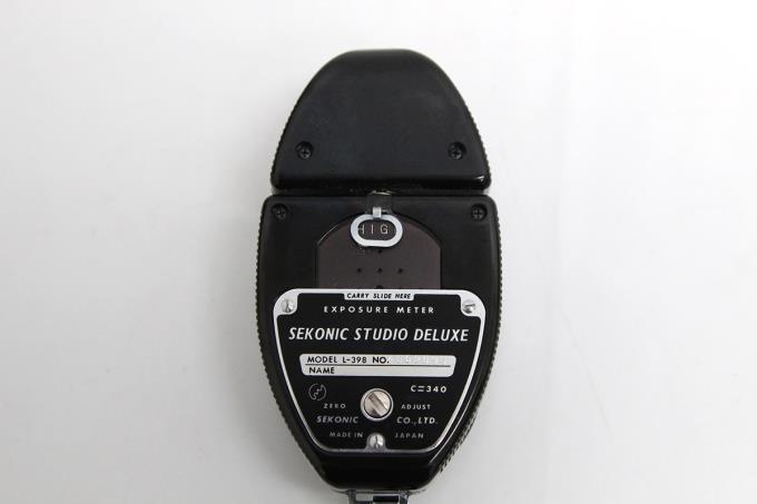 完全動作品 SEKONIC 露出計 スタジオ デラックス Model L-398 SEKONIC L-398 スタジオデラックス、カッコいい露出計は、カッコ