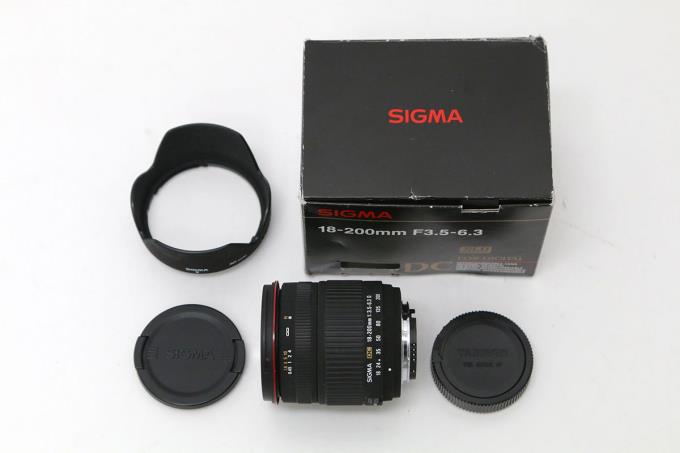 18-200mm F3.5-6.3 DC OS HSM ニコンFマウント用 S2038-2A4 | シグマ