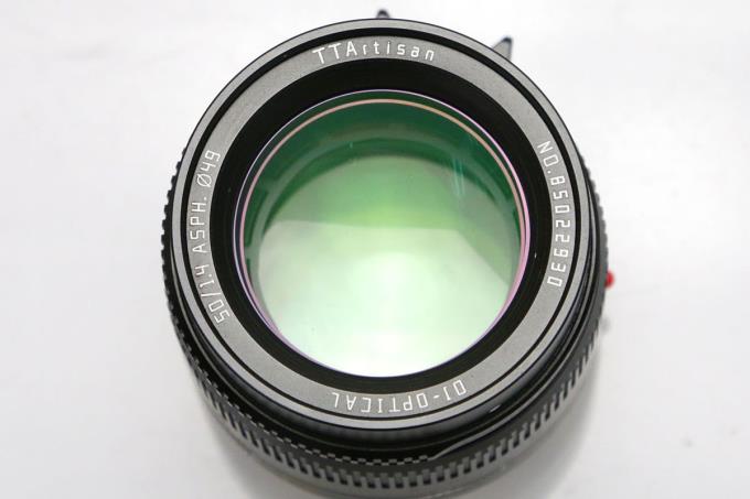 TTArtisan 50mm f1.4 ASPH ライカMマウント S2039-2A3 | 銘匠光学 | 一眼レフカメラ用│アールイーカメラ