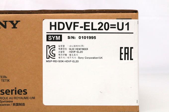 HDVF-EL20 有機ELビューファインダー S2213-2F3 | ソニー | ファインダー│アールイーカメラ