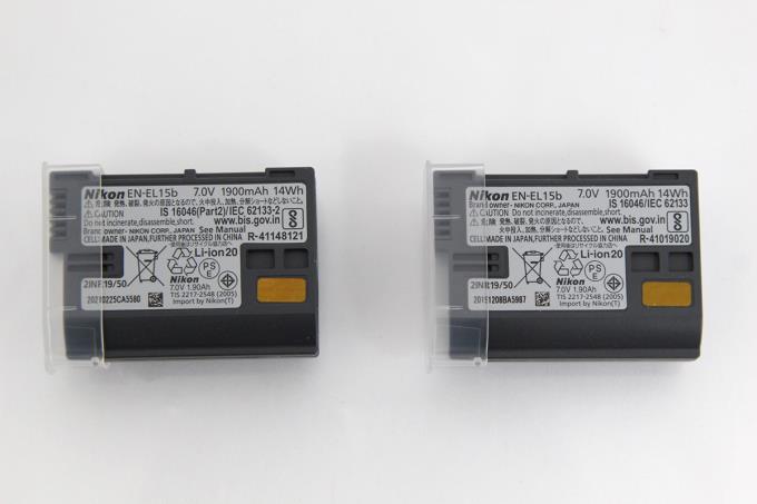 廃番・完売 NIKON　ニコン EN-EL15c　2本セット バッテリー/充電器