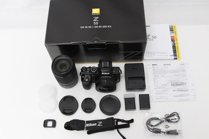 Nikon カメラ Z50 極美品 5年延長保証 ダブルズームキット