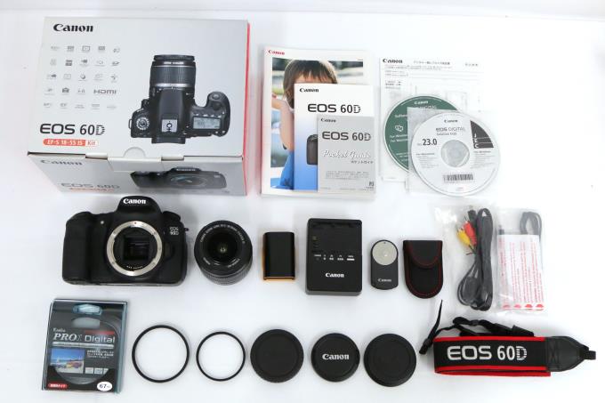 Canon デジタル一眼レフカメラ EOS 60D レンズキット EF-S18-55mm F3.5-5.6 IS付属 EOS60D1855ISLK - 1