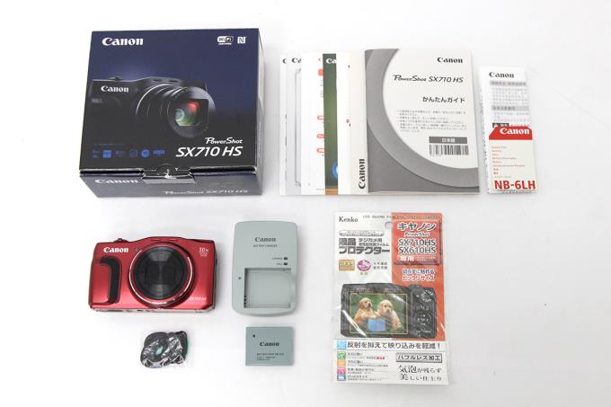 Canon デジタルカメラ PowerShot SX710 HS レッド