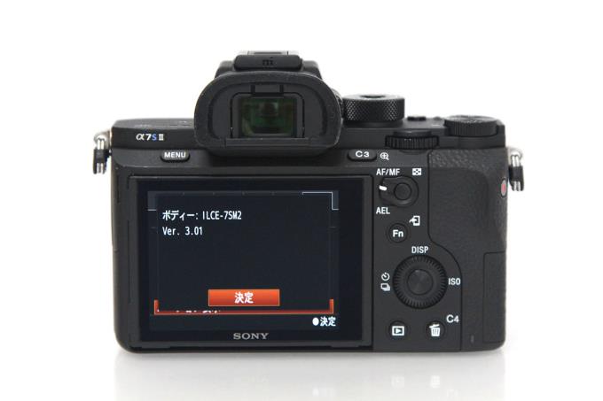 α7S II ILCE-7SM2 ボディ シャッター回数約4300回以下 γA1339-2P4